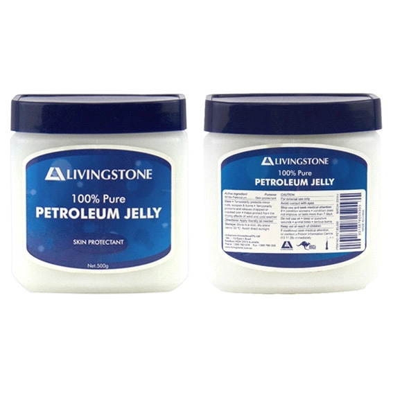 Livingstone Soft Petroleum Jelly White Paraffin BP 500g