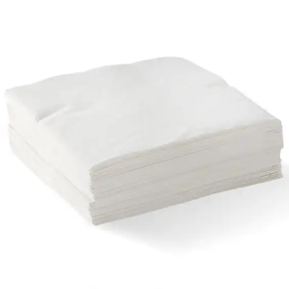 Sofeel Dinner Serviette Napkins 2-Ply White 1/4 Fold 40 x 40cm 1000 Carton