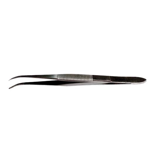 Livingstone Splinter Dissecting Forceps11cm 20 Grams Fine Points Narrow Body Curved Stainless Steel