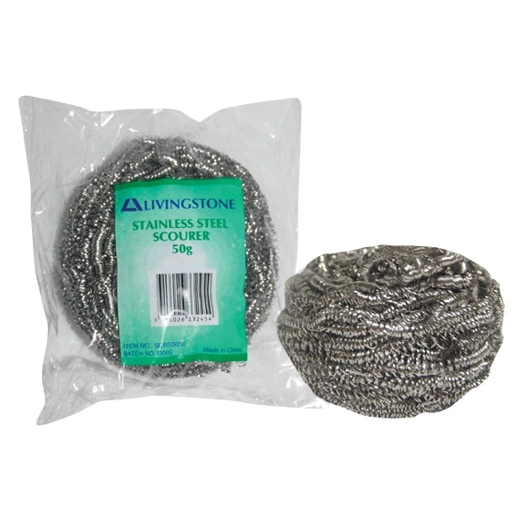 Livingstone Stainless Steel Scourers 50g