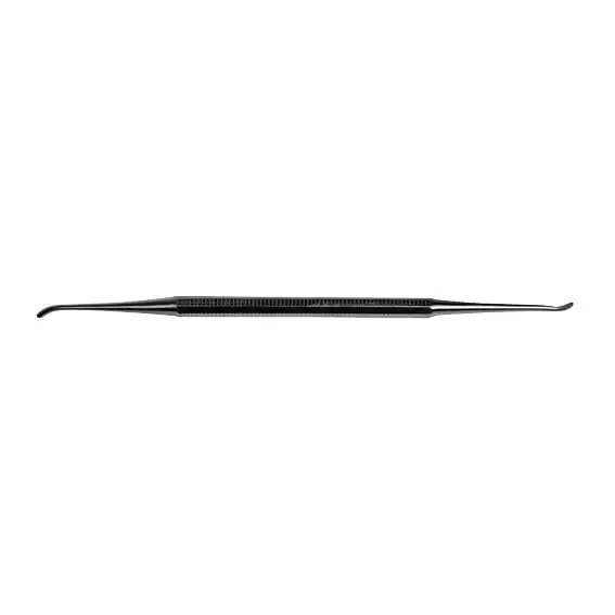 Dental Probe Excavator, Double Ended, One Flat Wide and One Pointed, Stainless Steel