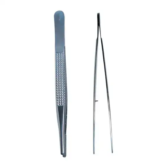 Bonney Dressing Forceps 18cm Serrated