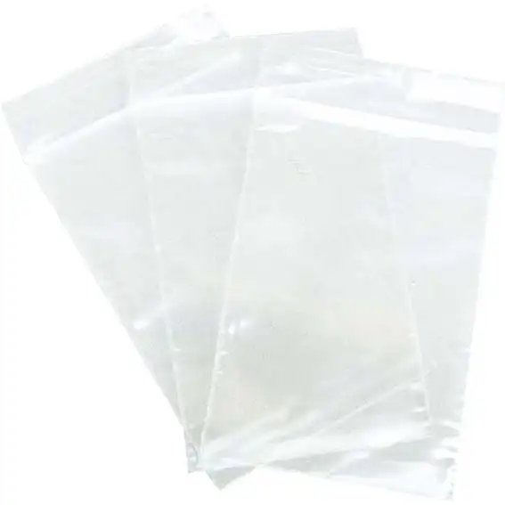 Livingstone Resealable Plastic Zip Lock Bag Clear 40 microns 40 x 75mm 1000 Box