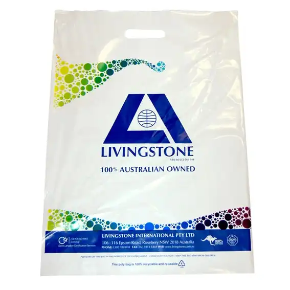 Livingstone Show Bags Large 76cm x 54cm 100 Pack