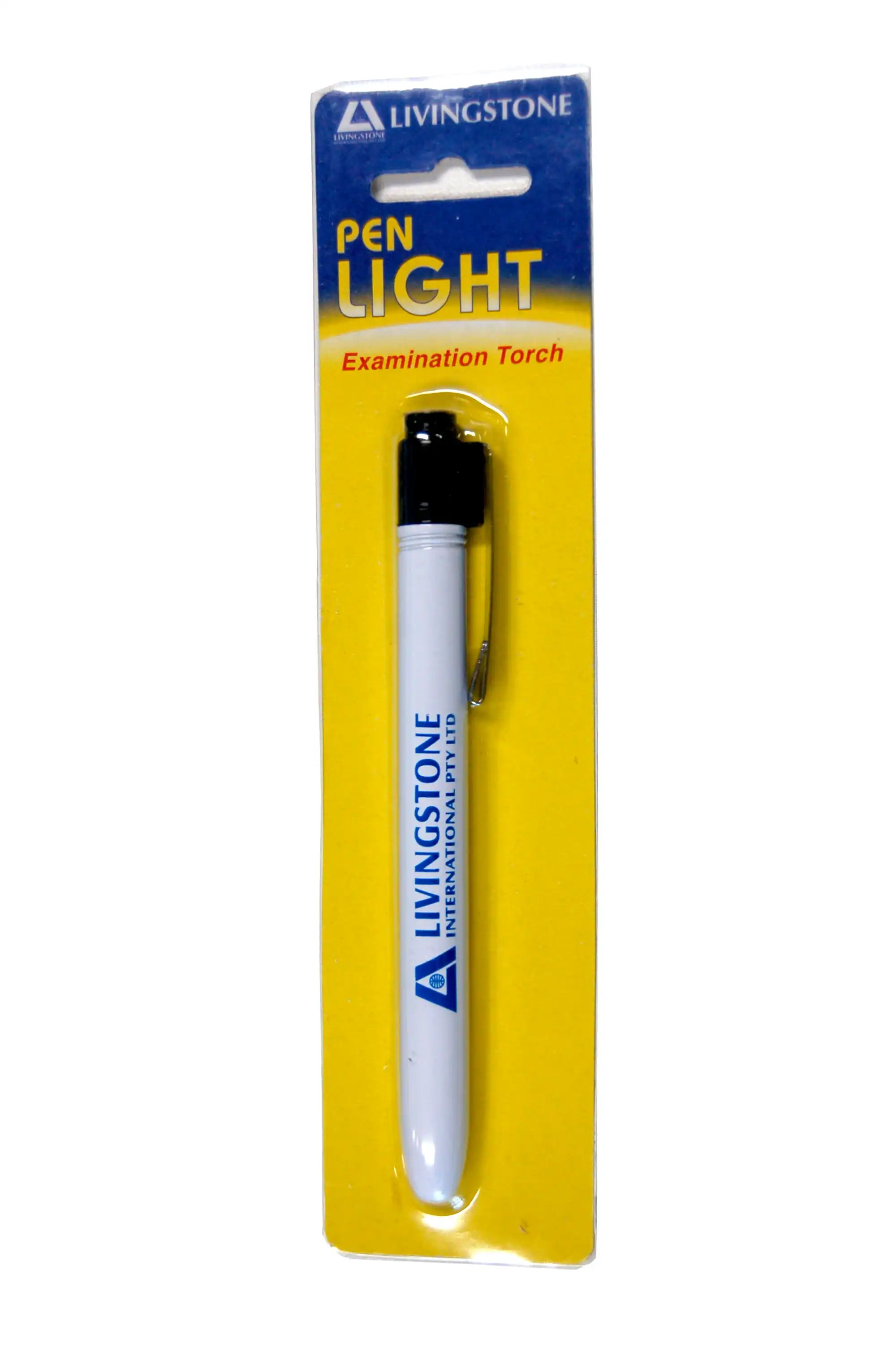 Livingstone Diagnostic Pen Torch, 2.2 Volts Light Bulb, 2 Pieces AAA-size Batteries Sold Separately