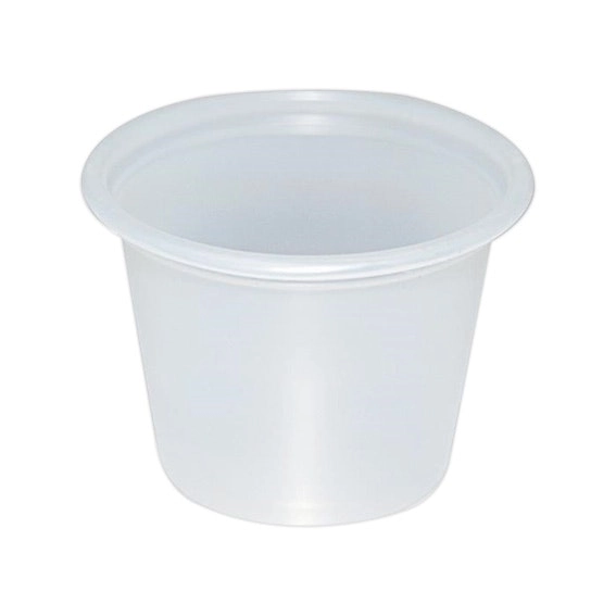 Livingstone Polypropylene Plastic Portion Cup 29.6ml 1 Ounce Capacity Clear 250 Pack