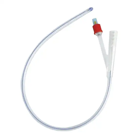 Livingstone 3-Way All Silicone Foley Balloon Catheter 30ml 18FG Red 10 Box