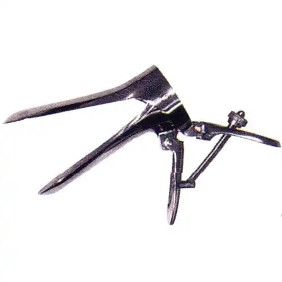 Livingstone Vaginal Speculum Duckbill Cusco with Hole Stainless Steel Small 13 x 7cm 137 grams