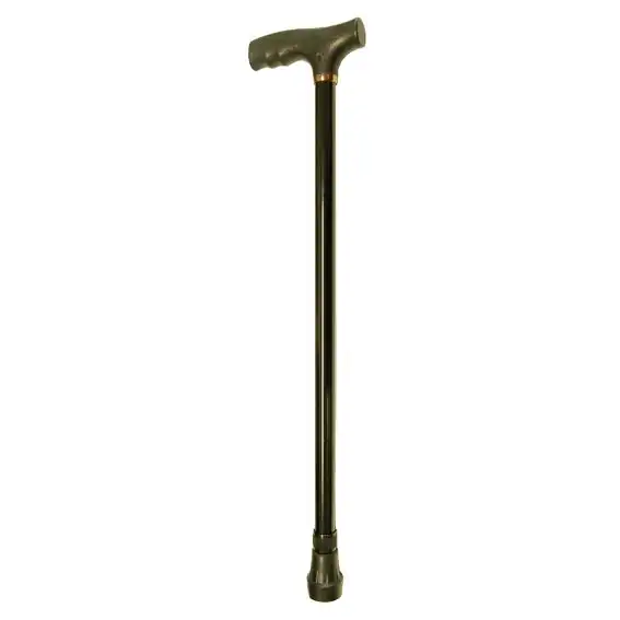 Livingstone Walking Stick Aluminium Black Adult Adjustable 70.5-93 cm Withstand up to 100 kg