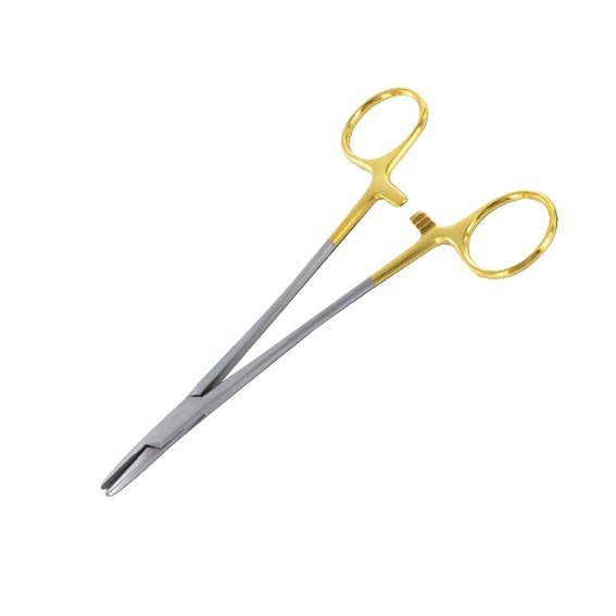 Adler Collier Needle Holder, 12cm, Straight, Stainless Steel, Each (24.122.12)