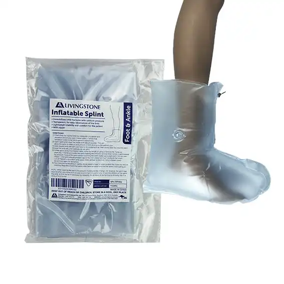 Livingstone Inflatable Splint Foot and Ankle
