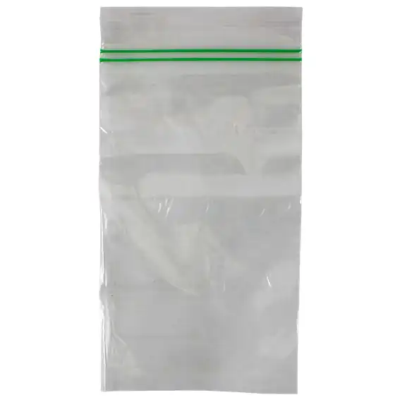 Livingstone Resealable Plastic Zip Lock Bag Clear 38 microns 125 x 205mm 1000 Box