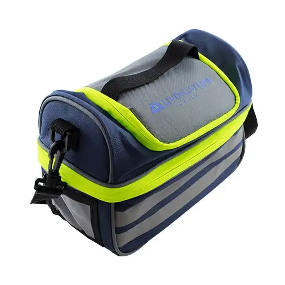 Livingstone Insulated Vaccine Cooler Bag 24 x12 x19cm 5.5L 600D PVC Coated Polyester 3 Compartments with Zipper
