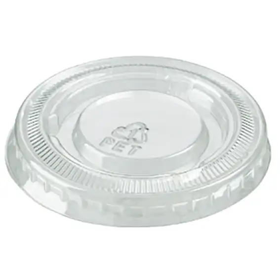 Portion Cup Lids Fits LIVSOLP100N or 1 Ounce Cups 100 Sleeve x50