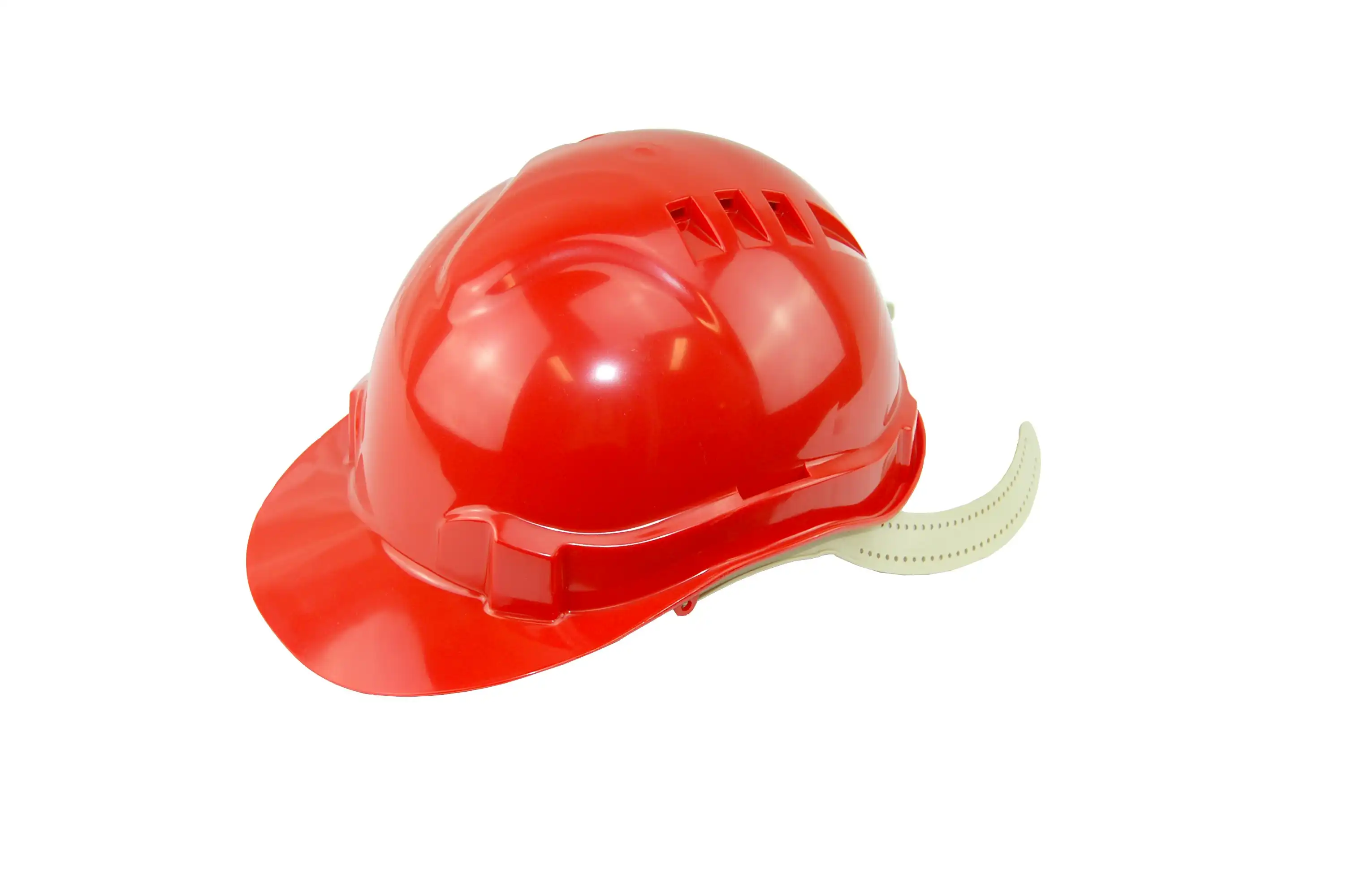 Livingstone Slotted Helmet Vented Red