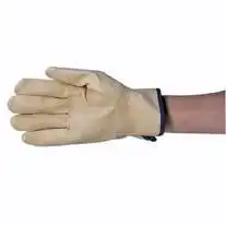 Livingstone Rigger Gloves, Cow Grain, Small Cuff, Size 8, Pair x70