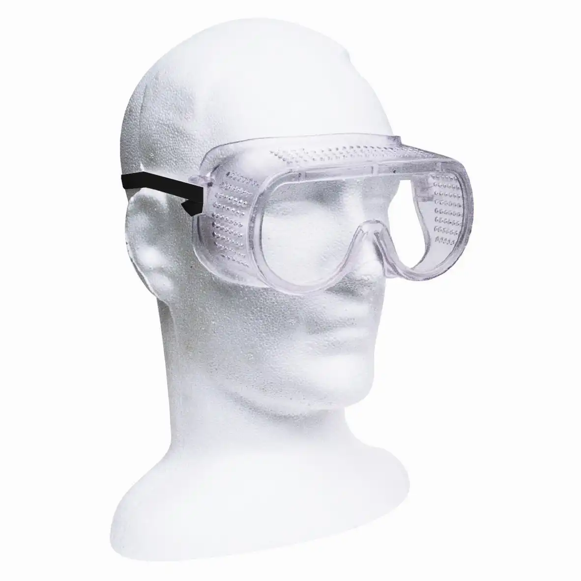 Livingstone Safety Barrier Goggles Spectacles Anti-Scratch Polycarbonate Lens with Elastic Strap