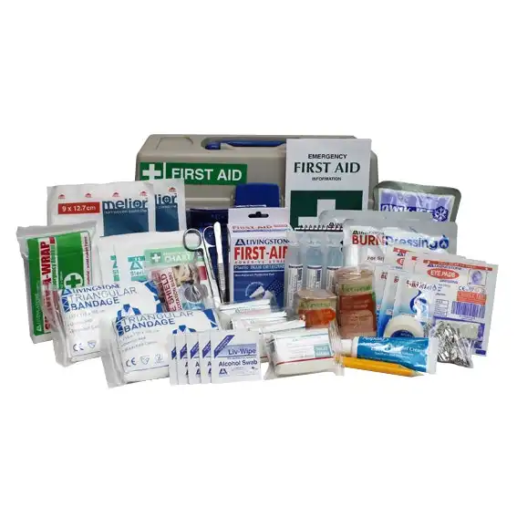 Livingstone Large Hospitality First Aid Kit Complete Set In Recyclable Plastic Case