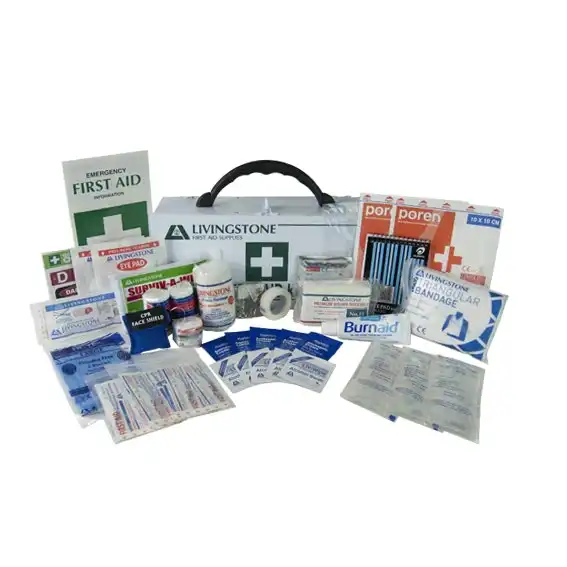 Livingstone All Purpose Everyday First Aid Kit Complete Set In Metal Case