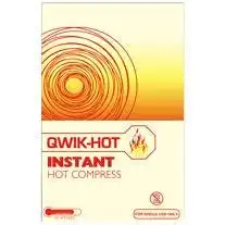 Qwik-Hot Instant Hot Pack, 22 x 14cm, 10/Box