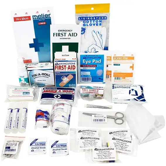 Hearing Australia First Aid Complete Set Vehicle Refill Only in Polybag