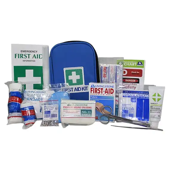 First Aid Kit, Class C, Complete set In Oxford Cloth, OH&S Registered, Each x3