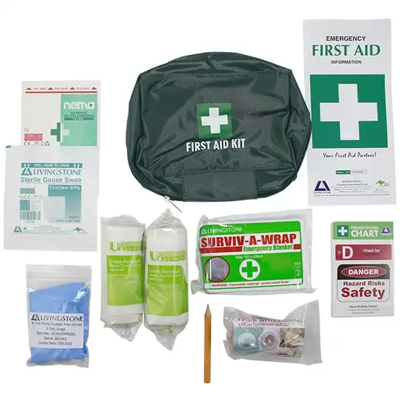 Livingstone Snake Bite First Aid Kit, Complete Set In Nylon Pouch x3