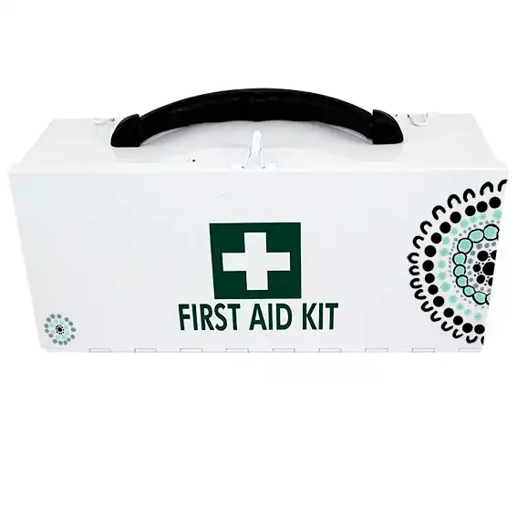 Duga Class C First Aid Kit, Metal Case, 1 Set/Pack