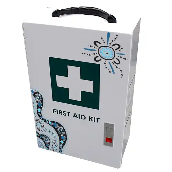 Miyan Class B First Aid Kit, Metal Case, 1 Set/Pack
