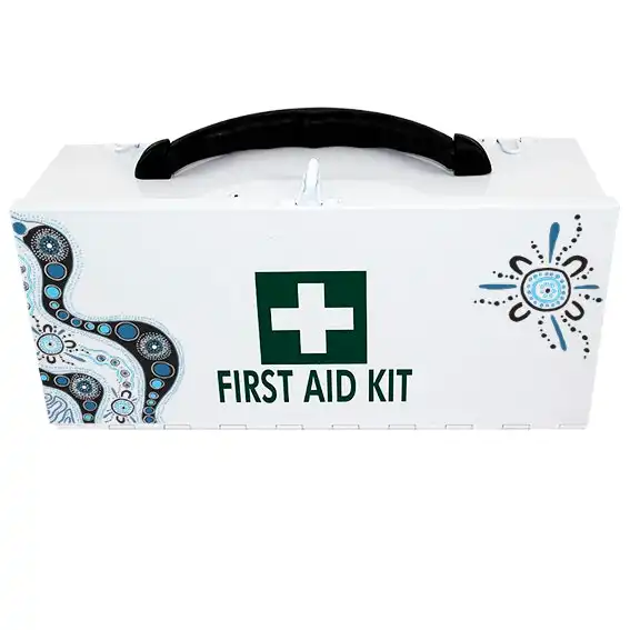 Miyan Class C First Aid Kit, Metal Case, 1 Set/Pack