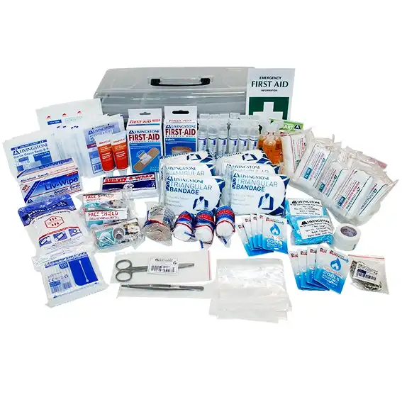 Livingstone Large General Purpose First Aid Kit Complete Set In Recyclable Plastic Case