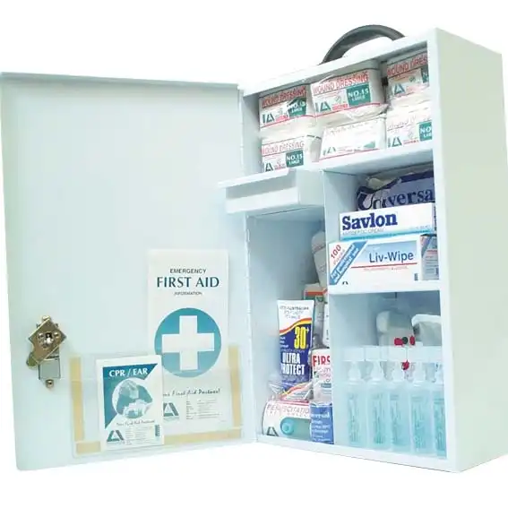 Livingstone Farmer First Aid Kit Complete Set In Metal Case