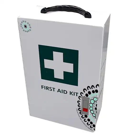 Duga Class B First Aid Kit, Metal Case, 1 Set/Pack
