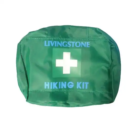 Livingstone First Aid Empty Hiking Nylon Pouch 18 x 11 x 7cm Green