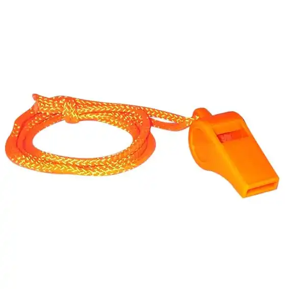 Livingstone Whistle Plastic with Rope