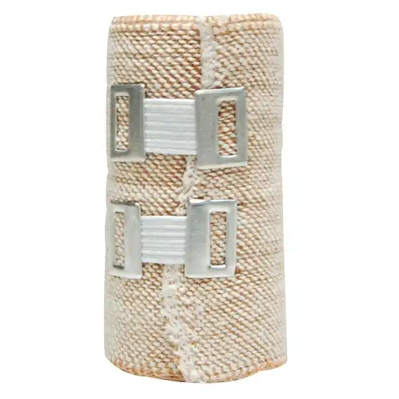 Universal Crepe Bandage 7.5cm x 2.3m Unstretched 4.5m Stretched Brown 12 Pack