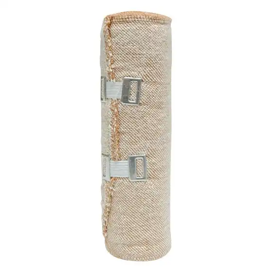 Universal Crepe Bandage 15cm x 2.3m Unstretched 4.5m Stretched Brown 12 Pack