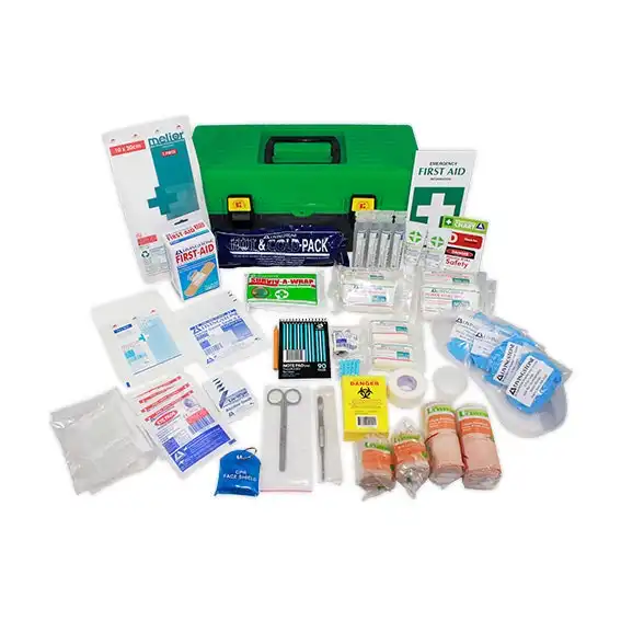 Livingstone Queensland Low Risk First Aid Kit Complete Set In Recyclable Plastic Case for 1-25 people