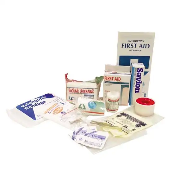 Livingstone Auto First Aid Complete Set Refill Only in Polybag for 1-9 people