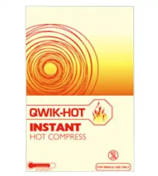 Qwik-Hot Instant Hot Pack, 22 x 14cm, 10/Box, 40/Carton