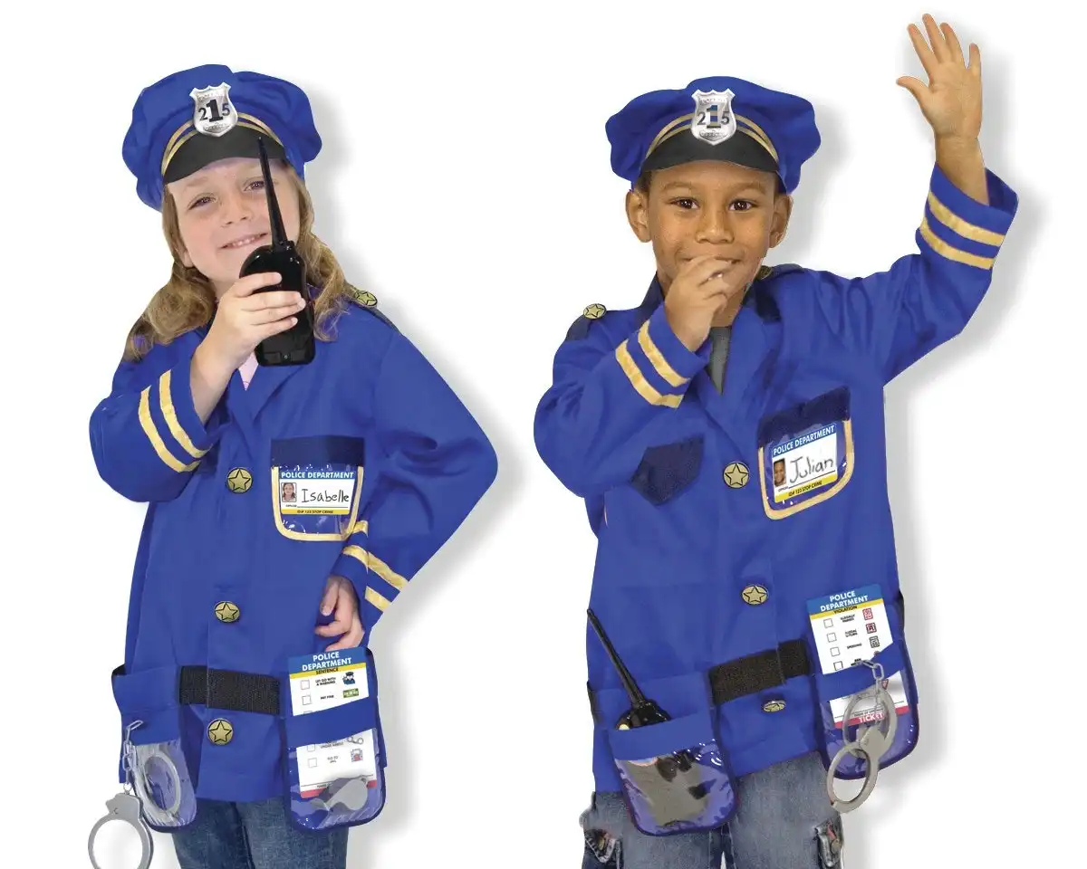Melissa and Doug - Police Officer Role Play Costume Set | MND4835