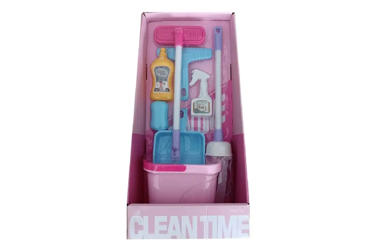 Cleaning Playset Pink, Purple & Blue