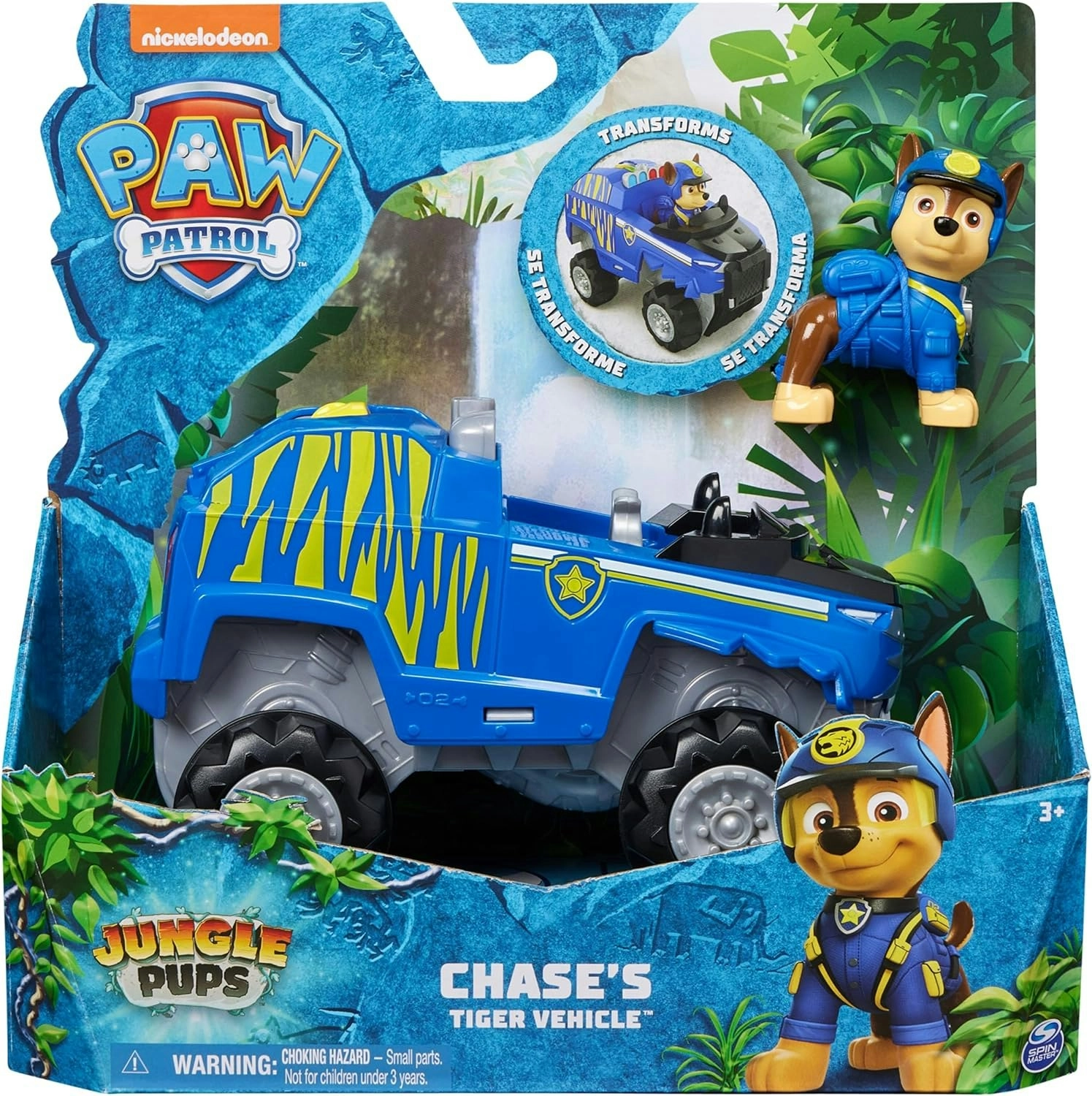 PAW Patrol Jungle Pups, Chase Tiger Vehicle