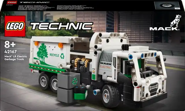 LEGO Technic Mack® LR Electric Garbage Truck 42167