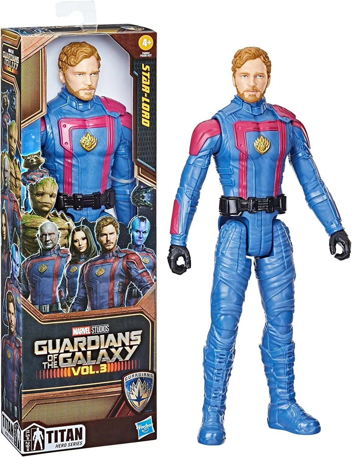 Marvel Guardians of the Galaxy Vol. 3 Titan Hero Series Star-Lord Action Figure