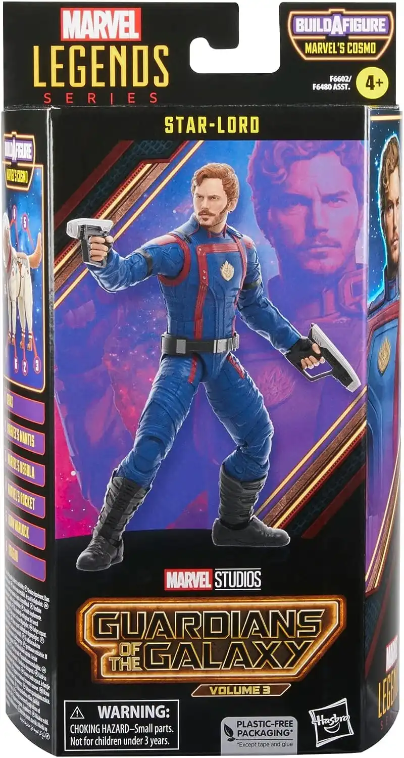 Marvel Legends Series Star-Lord, Guardians of the Galaxy Vol. 3 6-inch Action Figures