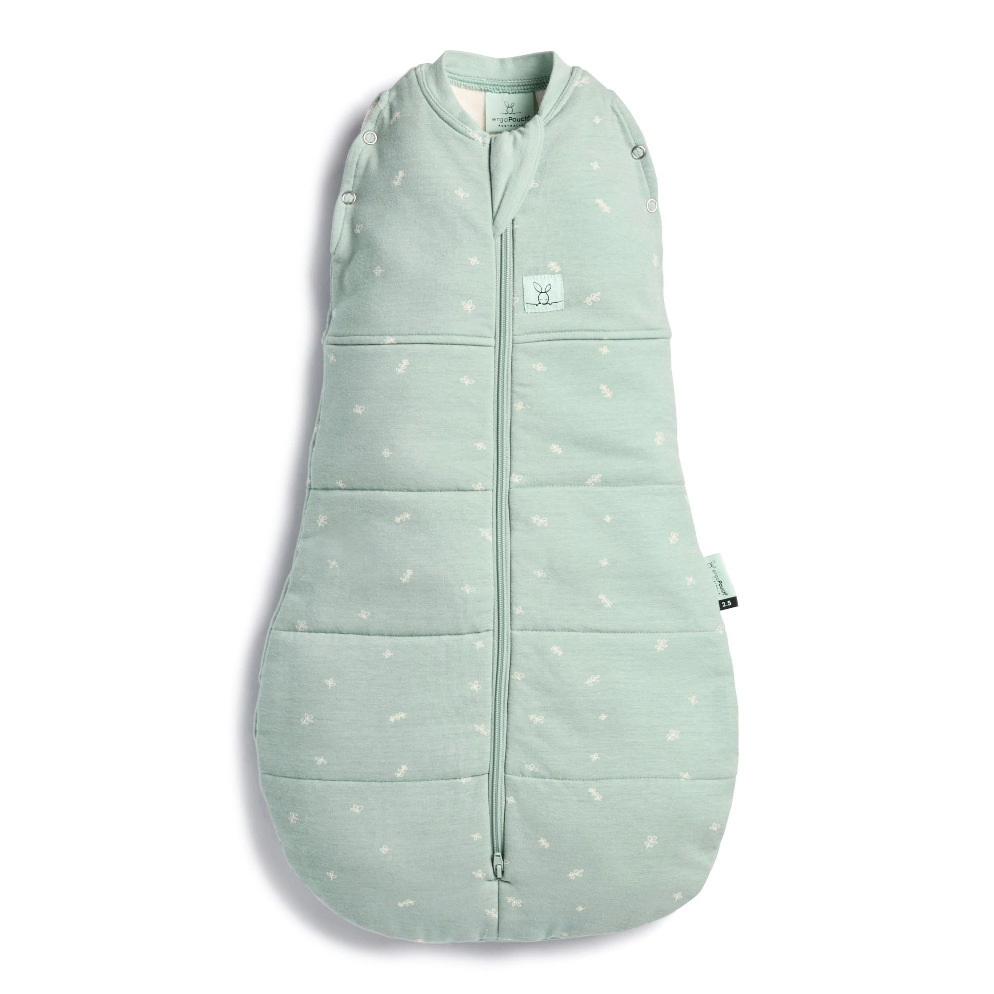 ergoPouch Cocoon Swaddle Bag Sage TOG 1.0 Size 3-6 Months