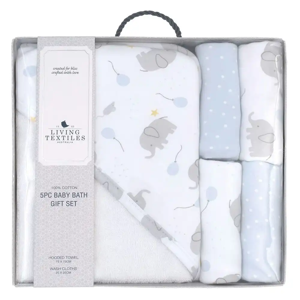 5 Pieces Bath Gift Set Mason/Confetti