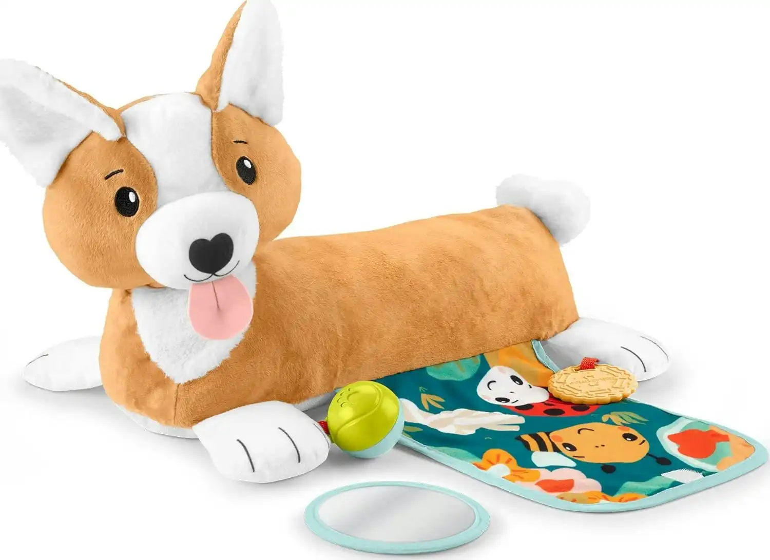 Fisher-Price Baby Tummy Time 3-in-1 Puppy Wedge