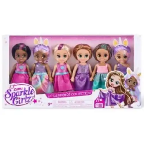 Sparkle Girlz Princess Dolls Multi-Pack 12 cm